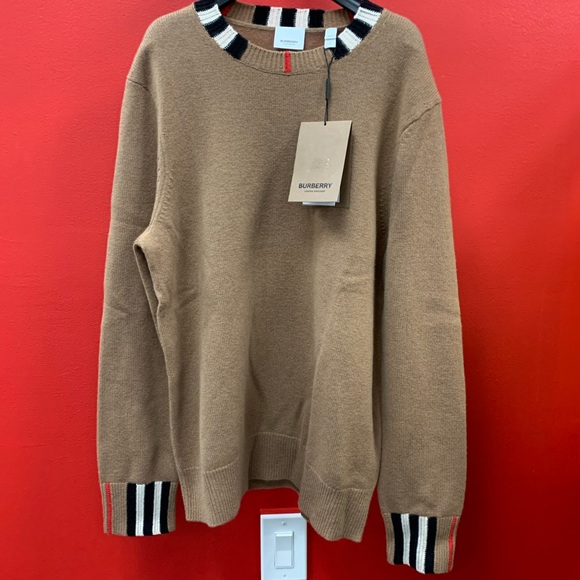burberry icon stripe sweater